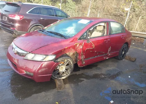 2010 Honda Civic Lx z USA, uszkodzony, nr VIN 2HGFA1F53AH525326